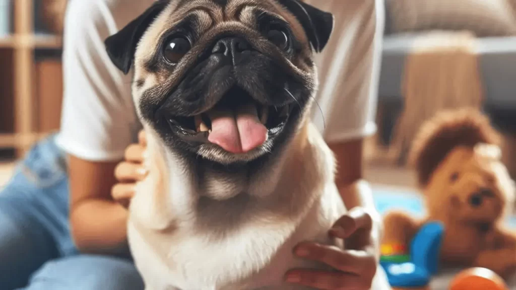 brinquedos interativos para pug